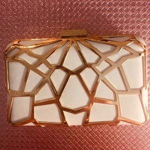 Gold Design Clutch